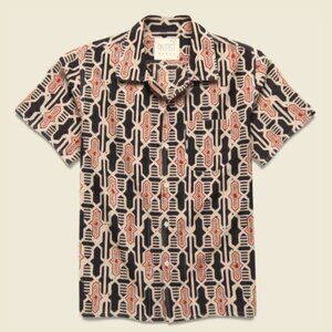 Rare Kardo Geo Tile Block Print Shirt - Multi (M)